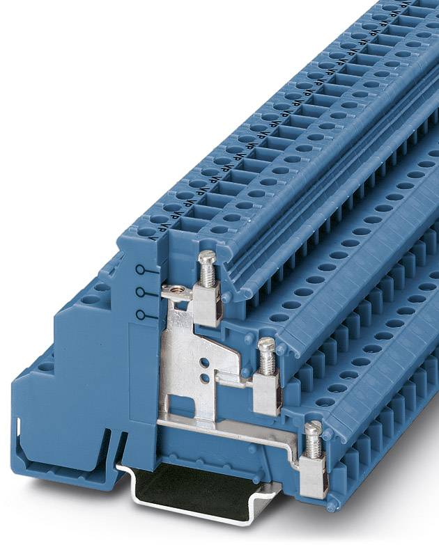 Phoenix Contact 2715584 Initiatoren-/Aktorenklemme 6.2mm Schrauben Blau 50St.