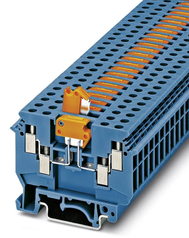 Phoenix Contact 2775223 Durchgangsreihenklemme 6.2mm Schrauben Blau 50St.