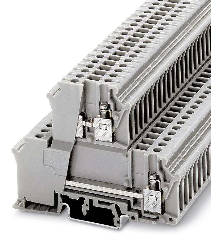 Phoenix Contact 2780014 Durchgangsreihenklemme 6.2mm Schrauben Grau 50St.