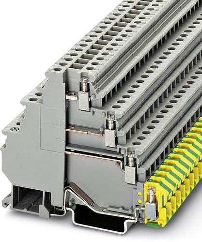 Phoenix Contact 3011041 Durchgangsreihenklemme 6.2 mm Schrauben Grau 50 St.