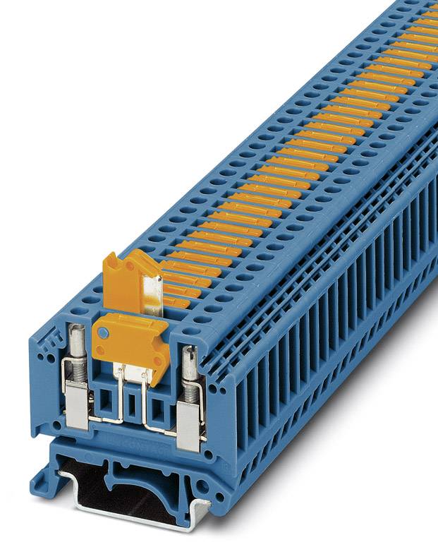 Phoenix Contact 3104097 Trennklemme 5.2mm Schrauben Blau 50St.