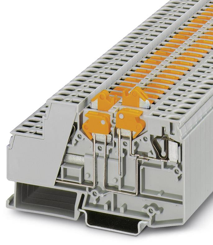 Phoenix Contact 3005808 Trennklemme 6.2mm Zugfeder Grau 50St.