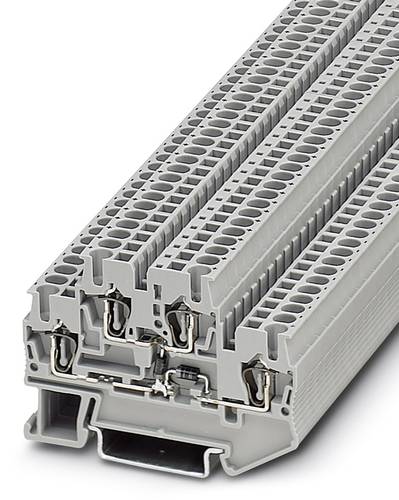Phoenix Contact 3031584 Bauelementreihenklemme 5.2 mm Zugfeder Grau 50 St.