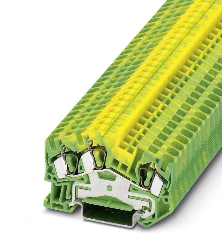 Phoenix Contact 3031678 Durchgangsreihenklemme 6.2 mm Zugfeder Grün, Gelb 50 St.