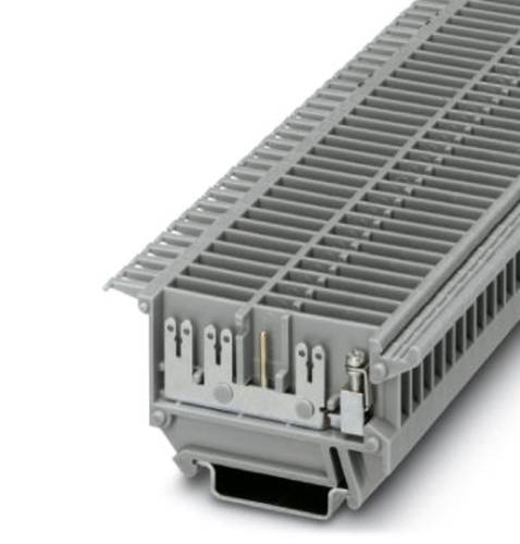 Phoenix Contact 0852067 Durchgangsreihenklemme 6.2 mm Schrauben Grau 50 St.