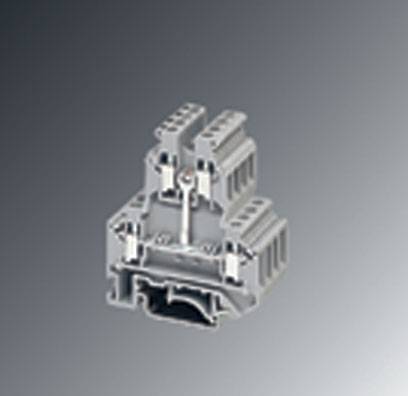 Phoenix Contact 2791388 Doppelstockklemme 6.2mm Schrauben Grau 50St.