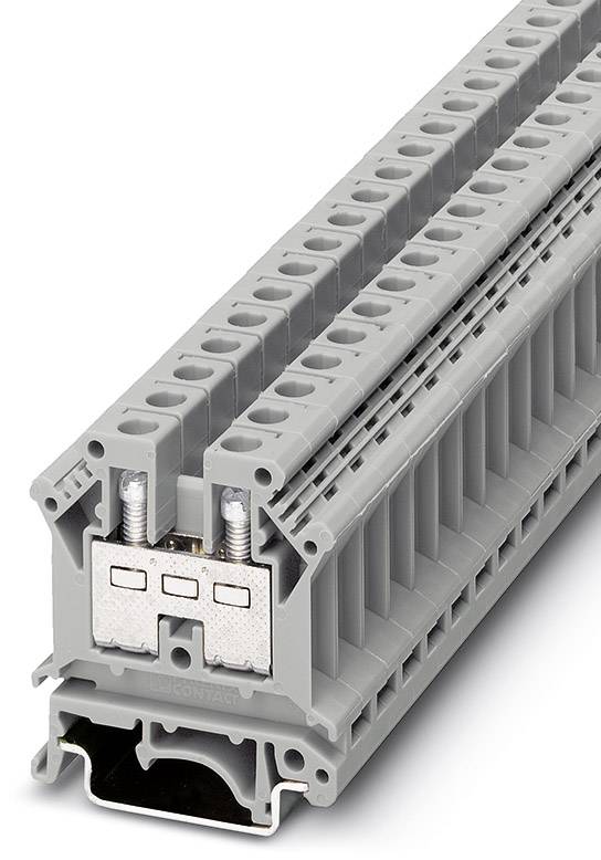 Phoenix Contact 3005028 Durchgangsreihenklemme 8.2 mm Schrauben Grau 50 St.