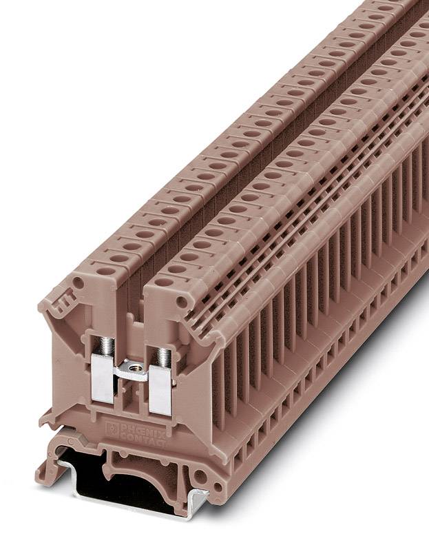 Phoenix Contact 3007330 Durchgangsreihenklemme 6.2mm Schrauben Braun 50St.