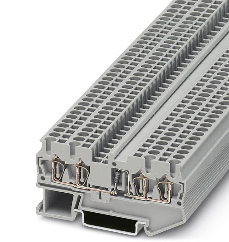 Phoenix Contact 3036233 Bauelementreihenklemme 5.2 mm Zugfeder Grau 50 St.