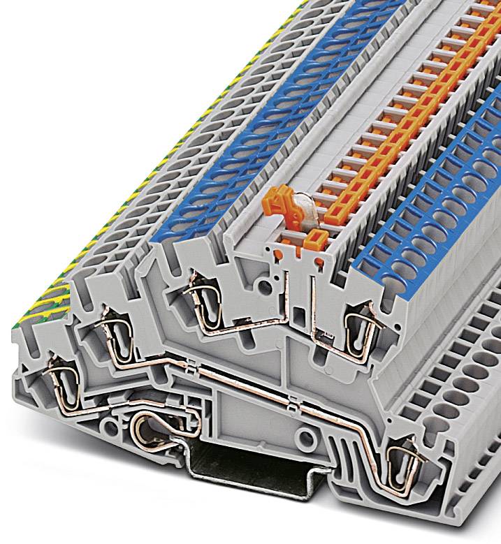 Phoenix Contact STI 2,5-PE/L/NTB 3038642 Installationsschutzleiterklemme Polzahl (num): 5 0.08 mm²