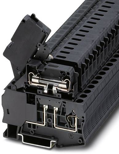 Phoenix Contact 3036385 Sicherungsreihenklemme 8.2 mm Zugfeder Schwarz 50 St.