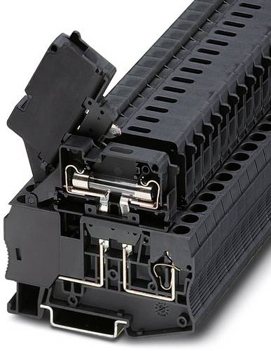 Phoenix Contact 3038778 Sicherungsreihenklemme 8.2 mm Zugfeder Schwarz 50 St.