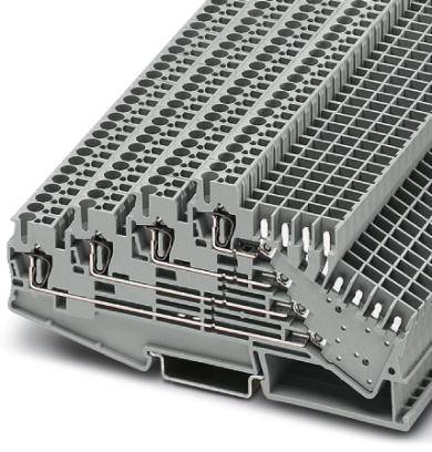 Phoenix Contact 3041998 Mehrstockklemme 5.2 mm Zugfeder Grau 50 St.