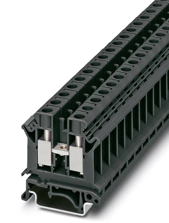 Phoenix Contact 0719236 Durchgangsreihenklemme 8.2mm Schrauben Schwarz 50St.