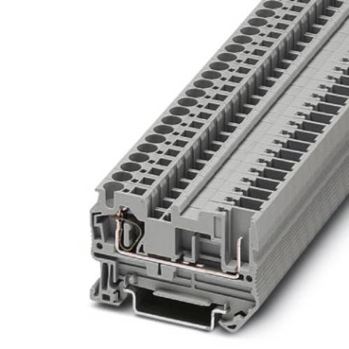 Phoenix Contact 3042719 Durchgangsklemme 6.2 mm Zugfeder Grau 50 St.