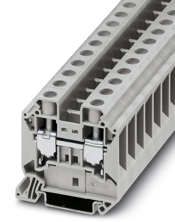 Phoenix Contact 3044199 Durchgangsreihenklemme 12.2 mm Schrauben Grau 50 St.