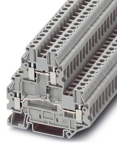 Phoenix Contact 3046663 Bauelementreihenklemme 5.2 mm Schrauben Grau 50 St.