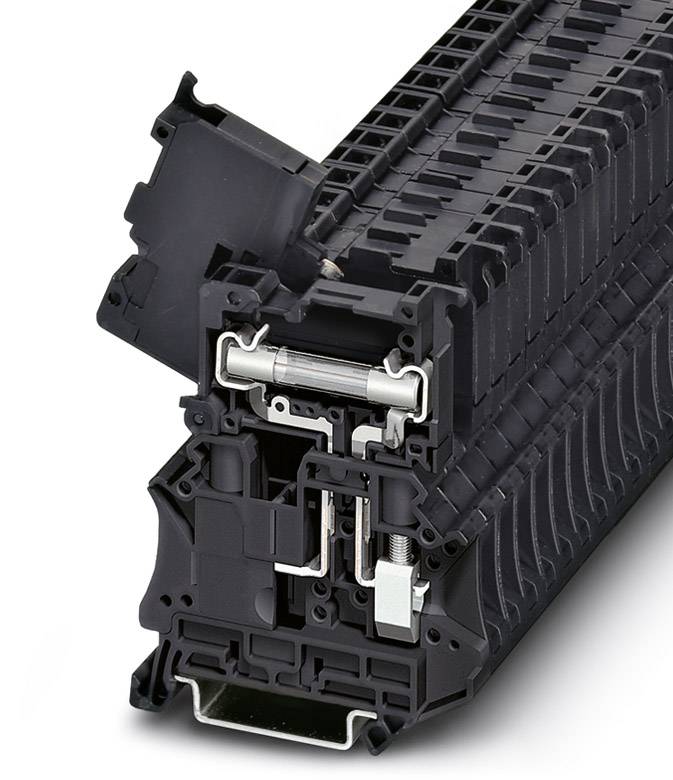 Ein Querschnitt eines elektrischen Batteriepakets, das die internen Komponenten zeigt. Es ist ein technisches Bauteil mit komplexem Aufbau.