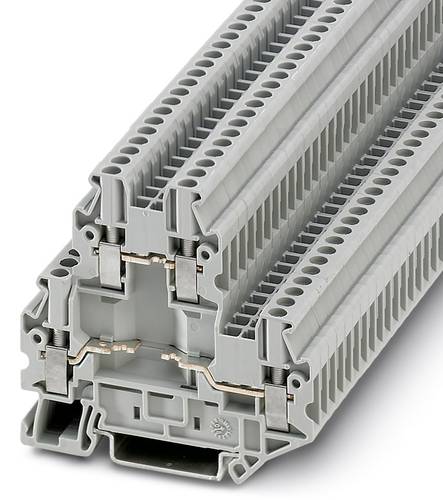 Phoenix Contact 3046757 Durchgangsreihenklemme 5.2 mm Schrauben Grau 50 St.