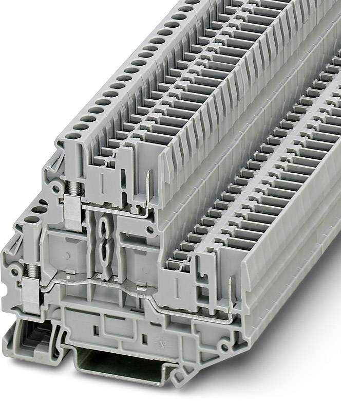 Phoenix Contact 3060351 Doppelstockklemme 5.2mm Schrauben Grau 50St.