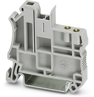 Industrierelais, graues Kunststoffgehäuse, rechteckige Form, Metallbefestigung. Geeignet für elektrische Verdrahtungen.