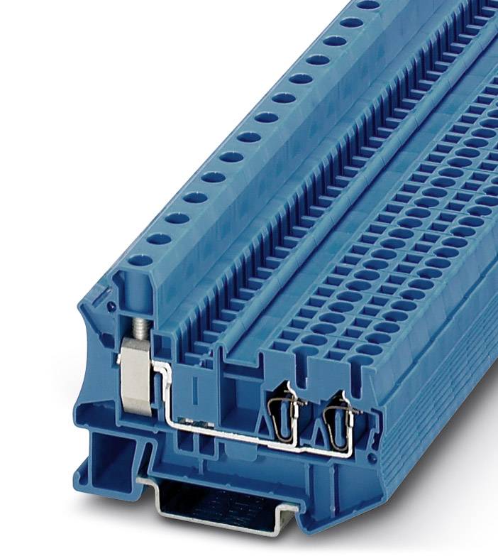 Phoenix Contact 3033142 Durchgangsreihenklemme 10.3mm Schrauben Blau 50St.