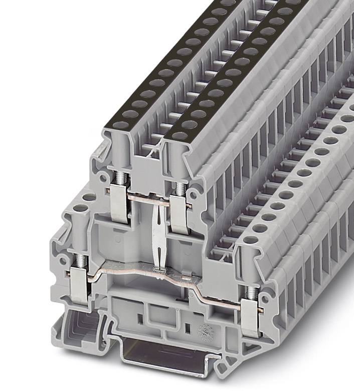 Phoenix Contact 3046809 Durchgangsreihenklemme 6.2mm Schrauben Grau 50St.
