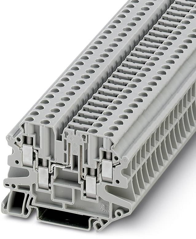 Phoenix Contact 3064027 Durchgangsreihenklemme 6.2mm Schrauben Grau 50St.