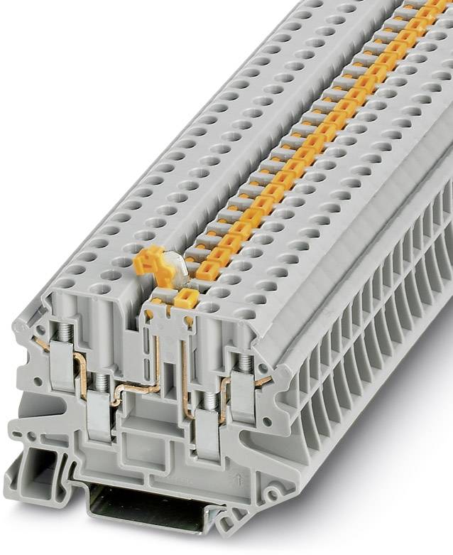 Phoenix Contact 3064056 Durchgangsreihenklemme 6.2 mm Schrauben Grau 50 St.