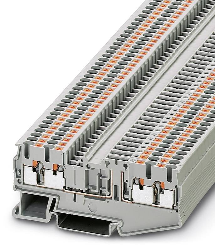 Phoenix Contact 3210208 Trennklemme 5.2 mm Schnellanschluss Grau 50 St.