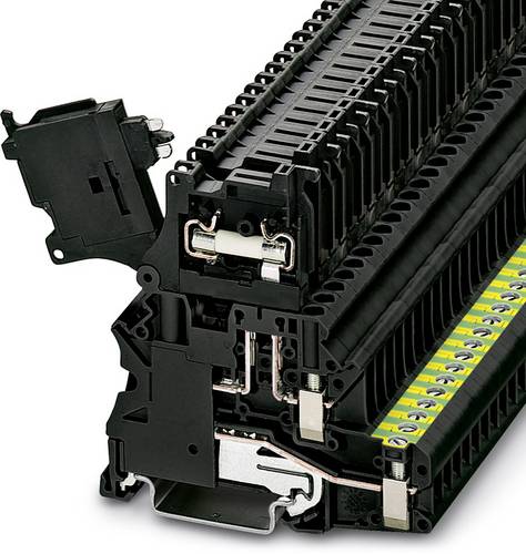 Phoenix Contact 3073995 Sicherungsreihenklemme 6.2 mm Schrauben Schwarz 50 St.