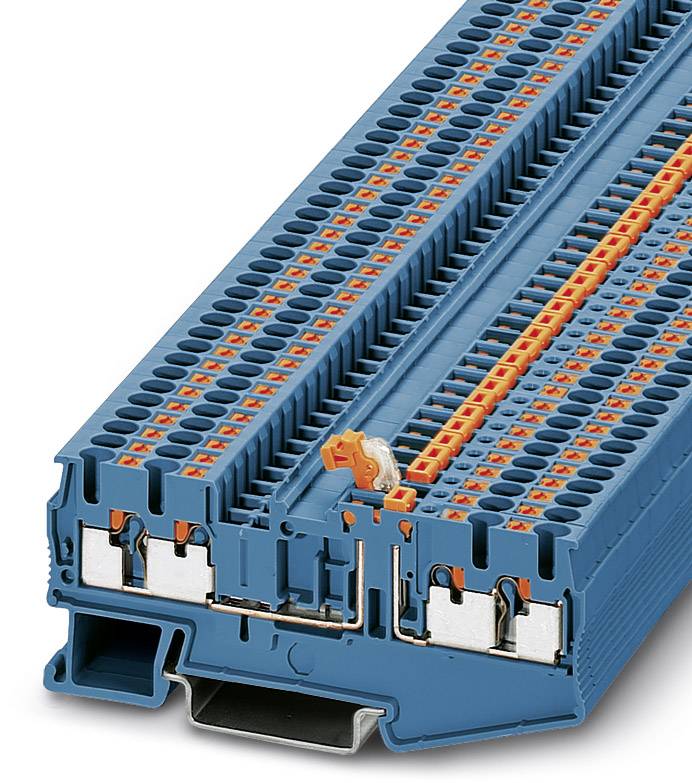 Phoenix Contact 3211676 Trennklemme 5.2mm Schnellanschluss Blau 50St.