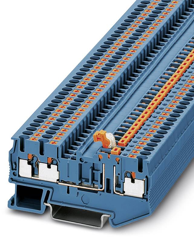 Phoenix Contact 3211663 Trennklemme 5.2mm Schnellanschluss Blau 50St.