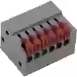 PTR Hartmann 54791040422F Federkraftklemmblock 0.75mm² Polzahl 4 Basalt-Grau PTR Hartmann 54791040422F Federkraftklemmblock 0.75mm² Polzahl 4 Basalt-Grau