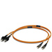 Phoenix Contact 2901810 Glasfaser LWL Anschlusskabel [1x SC-Stecker - 1x ST-Stecker] 50/125 µ Multi