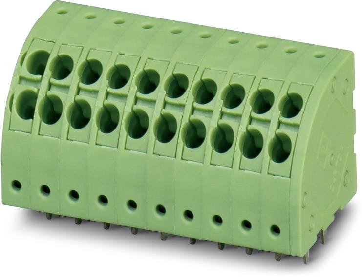 Phoenix Contact 1724938 Federkraftklemmblock 1.50mm² Polzahl 4 Grün 50St.