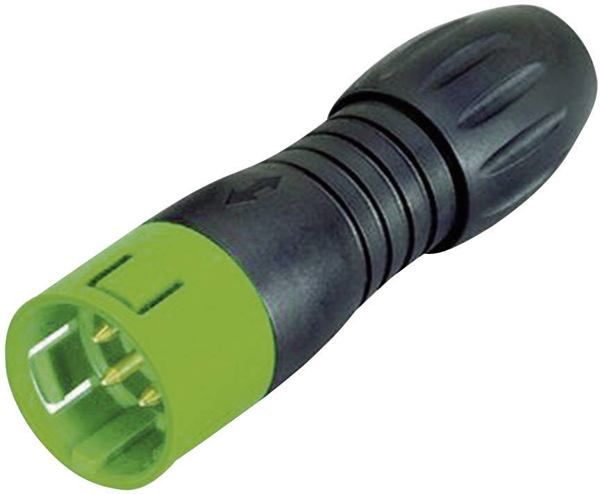 Binder 99-9105-70-03 Rundstecker Stecker, gerade Gesamtpolzahl: 3 Serie (Rundsteckverbinder): 720 1St.