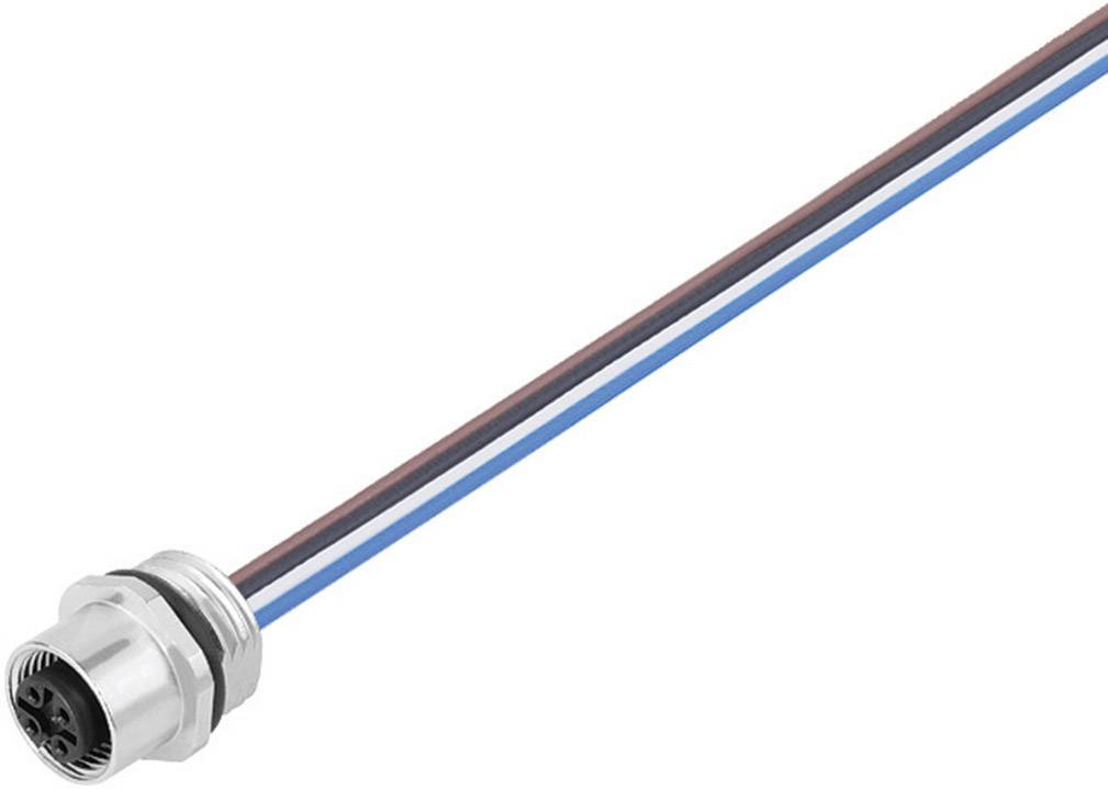 Binder 09-3432-433-04 Rundstecker Flanschbuchse Gesamtpolzahl: 4 Serie (Rundsteckverbinder): 763 1