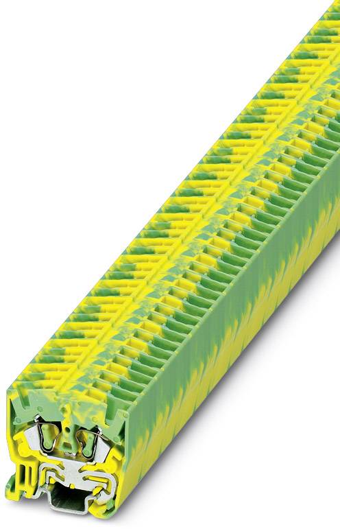 Phoenix Contact 3244151 Schutzleiterklemme 5.2mm Zugfeder Grün, Gelb 50St.