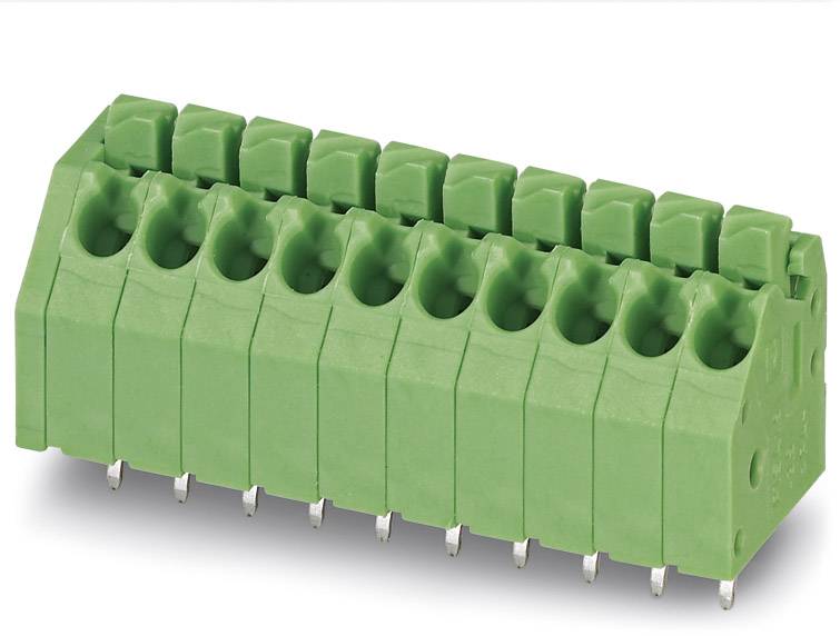 Phoenix Contact 1984976 Federkraftklemmblock 1.50 mm² Polzahl 3 Grün 250 St.