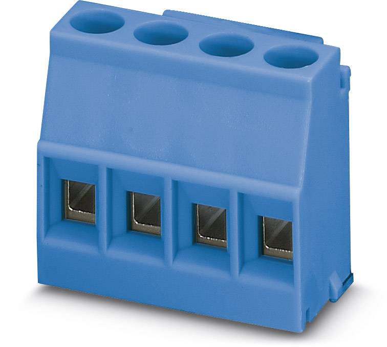 Phoenix Contact 2908032 Schraubklemmblock 2.50mm² Polzahl 4 Blau 50St.