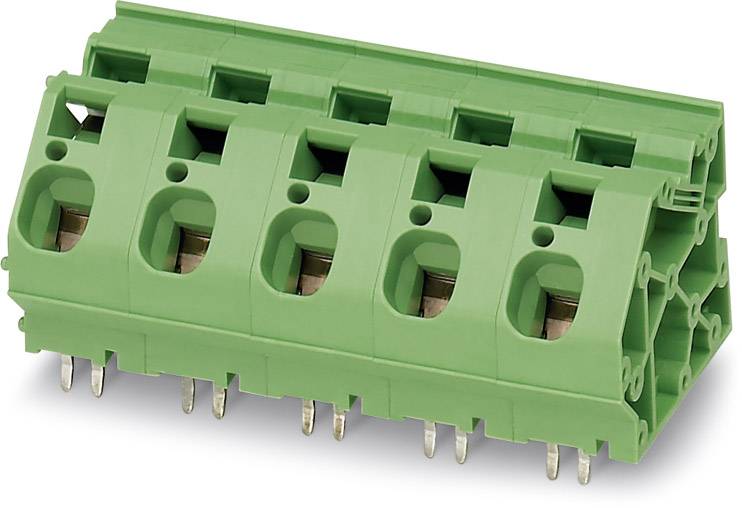 Phoenix Contact 1986631 Federkraftklemmblock 16.00 mm² Polzahl 1 Grün 50 St.