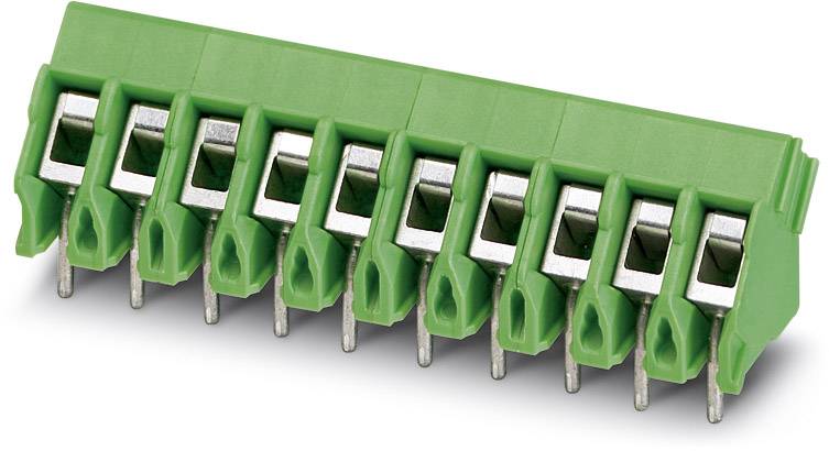 Phoenix Contact 1988804 Schraubklemmblock 2.50 mm² Polzahl 2 Grün 250 St.
