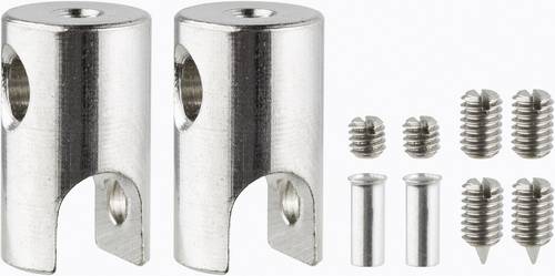 Paulmann 978019 Niedervolt-Seilsystem-Komponente Seilklotz 2er Set Chrom