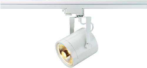 SLV Euro Hochvolt-Schienensystem-Leuchte 3phasig GU10 75W Halogen, LED Weiß