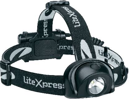 LiteXpress Liberty 113-2 LED Stirnlampe batteriebetrieben 195lm 210h LXL205001