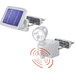 Esotec Power Light 102410 Solar-Spot mit Bewegungsmelder Grau