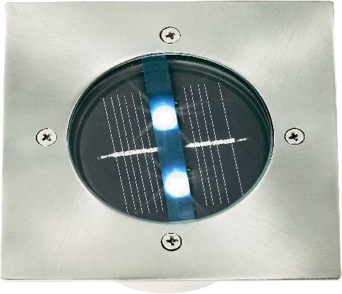 571904 Solar-Einbauleuchte     Edelstahl