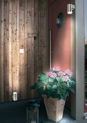 Außenwandleuchte  Halogen GU10 35 W Edelstahl