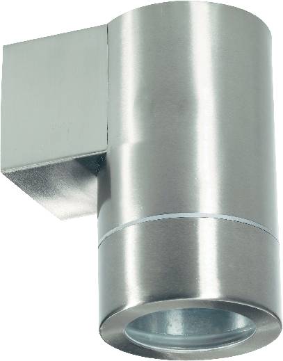 Außenwandleuchte Halogen GU10 35W Edelstahl